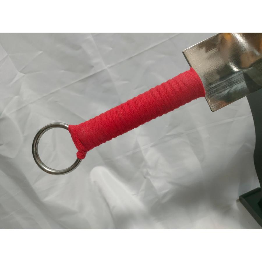 素環頭大刀 赤 幅広白銅刀身 模造刀 中国剣 古代日本刀 : 張安堂 Yahoo