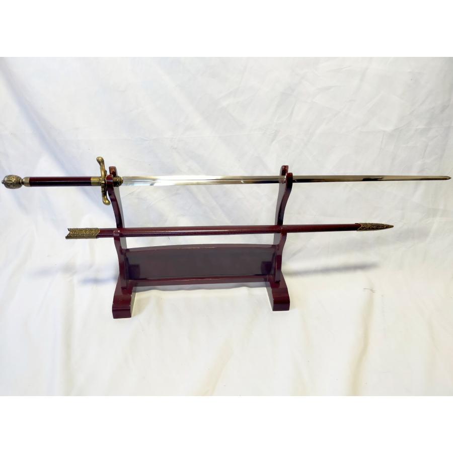 レイピアA 軟質ステンレス製 模造刀 洋剣シリーズ(3) 西洋剣 中世 騎士｜himinoeya｜14