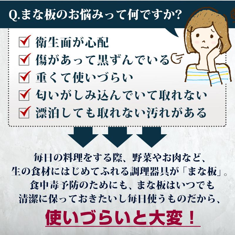 まな板 おしゃれ  [料理研究家監修] ゴム 抗菌 食洗機 対応 キャンプ ノンスリップ カッティングボード シリコン まないた 多機能 アウトドア 34×27.5×1.5cm｜himjp｜05