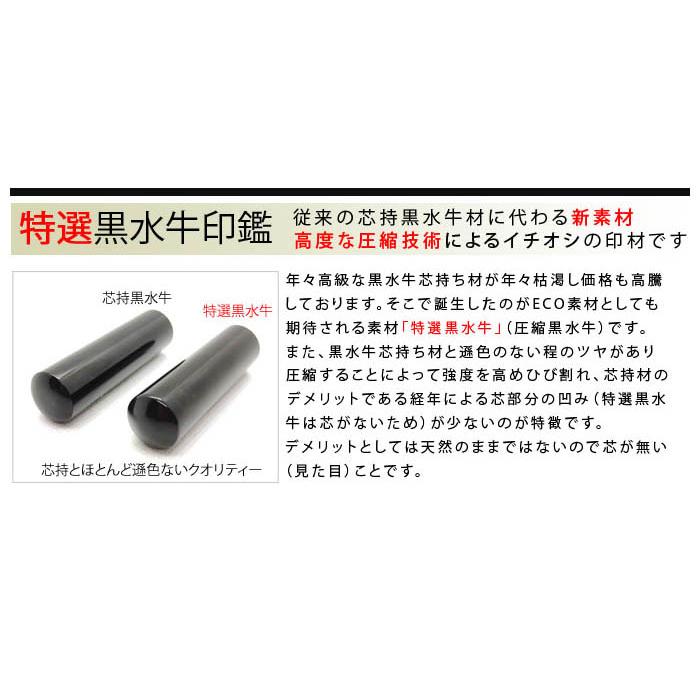 印鑑 法人印 会社印 はんこ 黒水牛 3本セット 会社設立 Aセット 会社 代表印 銀行印 法人印 代表者印 登記 爆買の画像