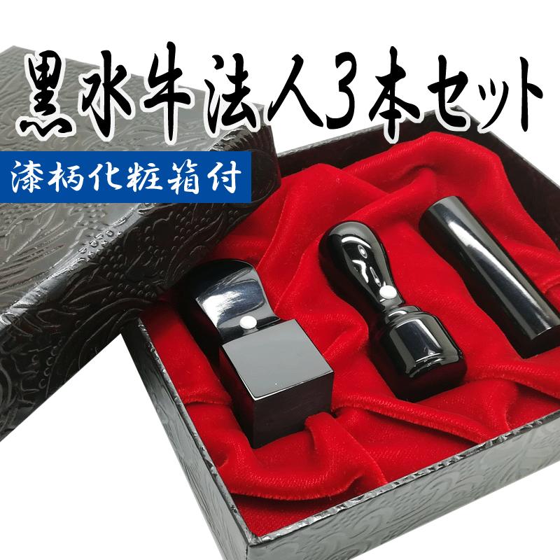 法人 会社印 黒水牛3本 印鑑セット Bセット 会社 代表印 銀行印 法人印 代表者印 登記 :hk3bset:はんこ屋 氷室工房 通販 印鑑・はんこ 法人印鑑 黒水牛印鑑3本Bセット 専用ケース付(角21)会社印 代表印 銀行印 法人印 代表者印法人用 印鑑 はんこ いんかん 会社 仕事 会社設立 印鑑セット法人印鑑 ケース付きセット 即日出荷