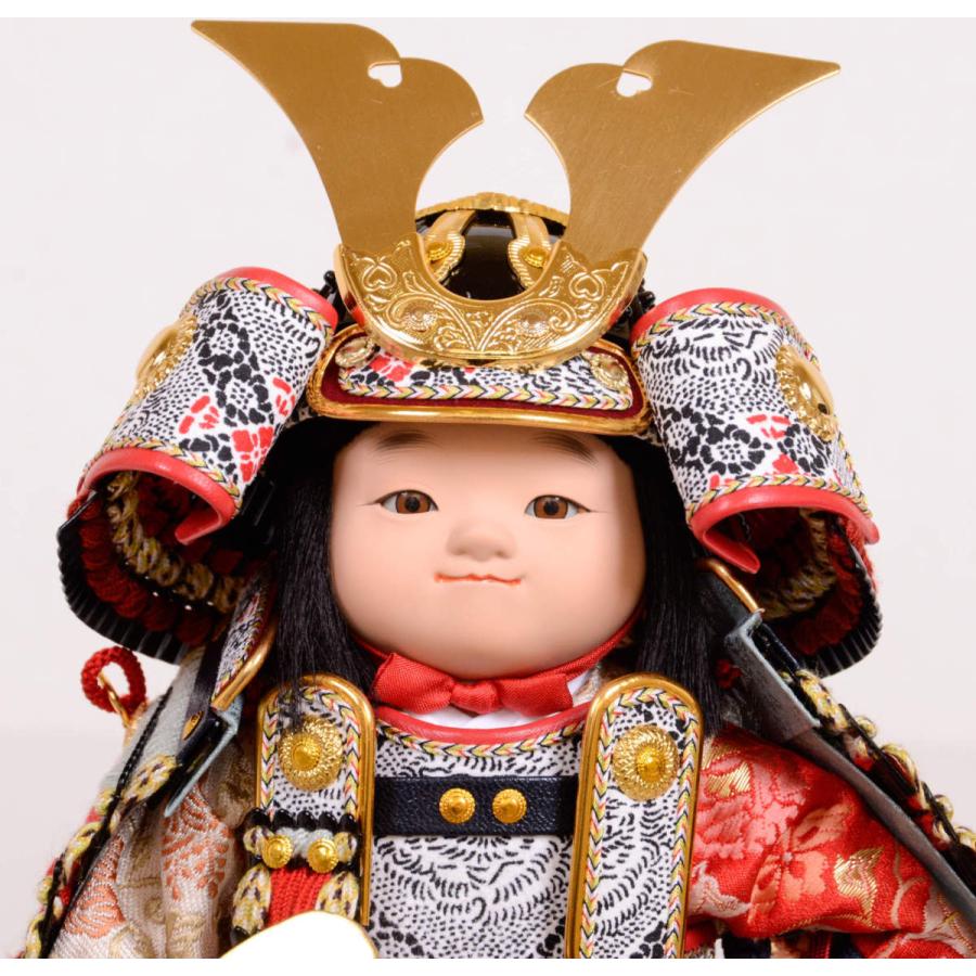 五月人形 鎧着子供 幸一光 輝 金屏風_7
