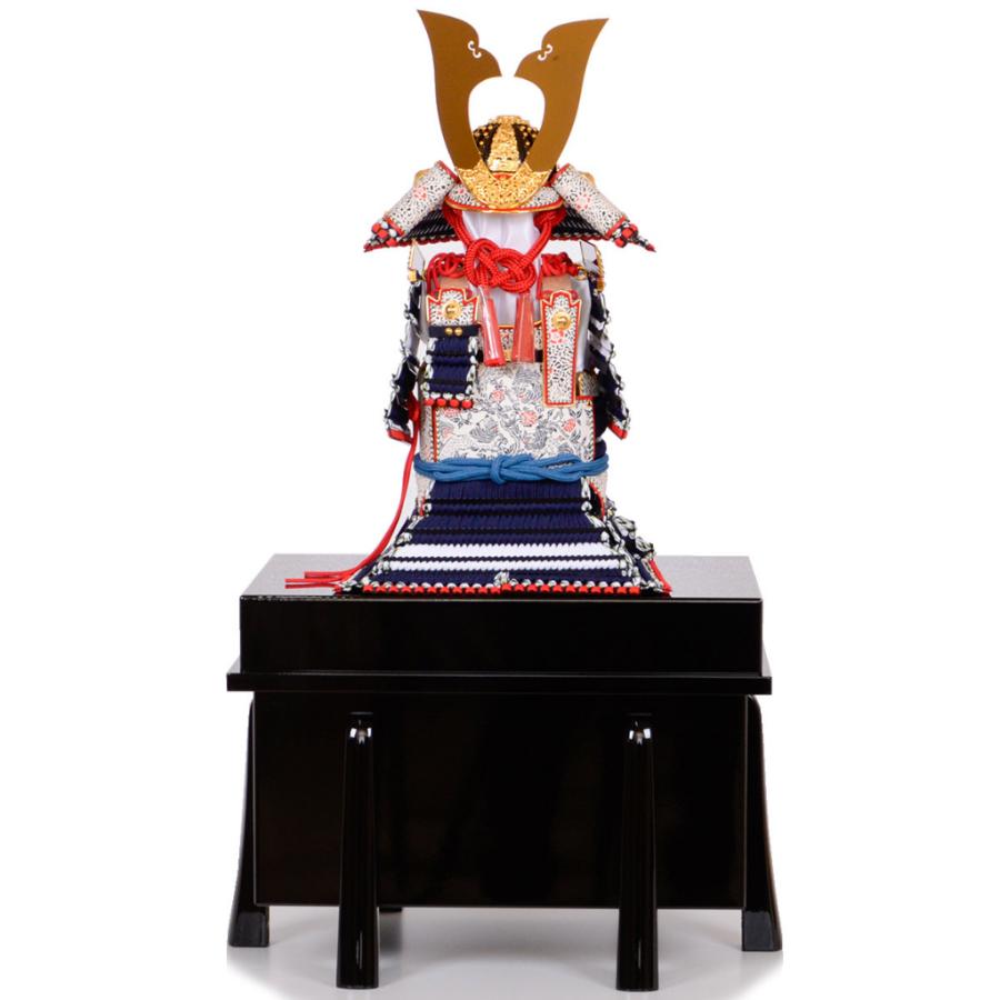 高さ103㎝ 市川光玉作【古代赤糸縅之大鎧18