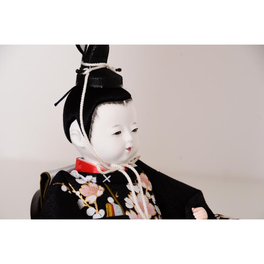 ひな人形 三五 桐塑頭 小倉草園 味岡映水_9