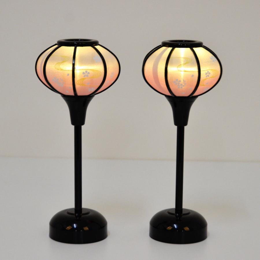 雛人形　ぼんぼり2個セット 桜柄のランプシェード 雛人形 ぼんぼり2個セット 桜柄のランプシェード 雛人形 ぼんぼり2個