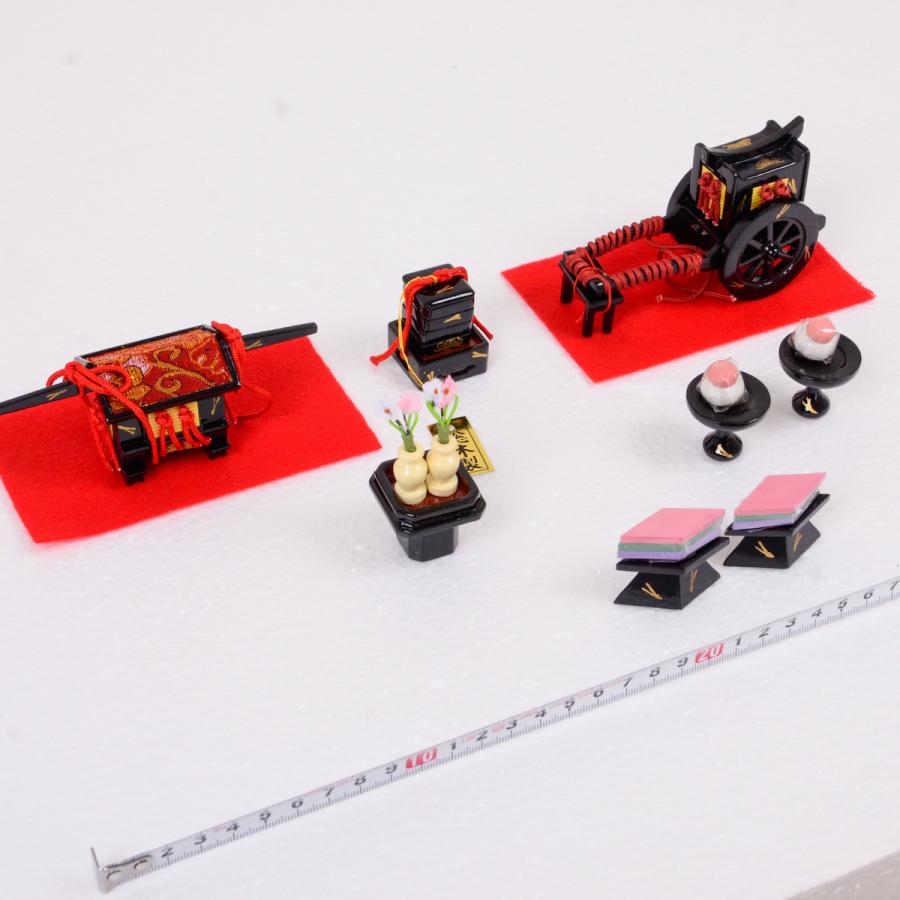 雛人形 小道具単品 お道具六点セット 松葉 : 人形の館石倉 - 通販