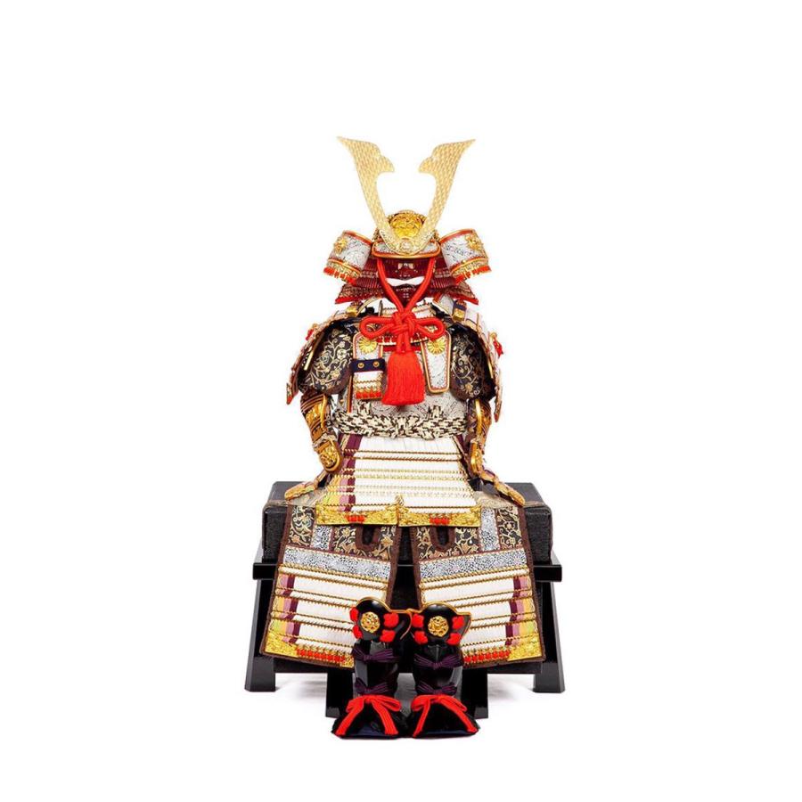 鎧飾り 7号 白糸威褄取大鎧 鎧単品 鈴甲子雄山作 : 人形の館石倉