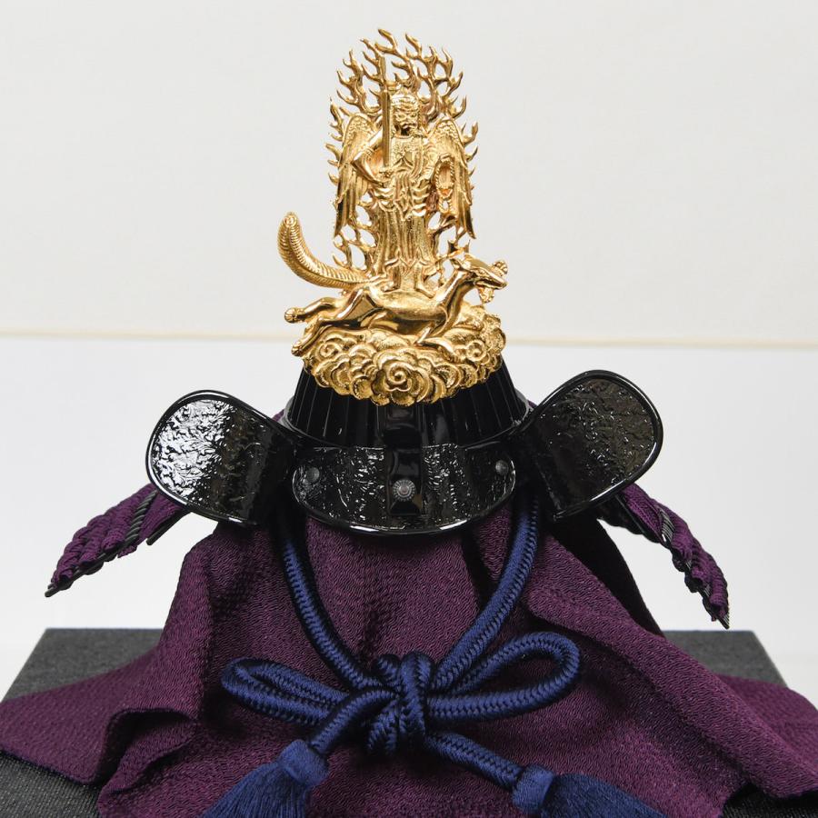 五月人形 兜飾り 上杉謙信 飯綱権現 大越忠保作 : 人形の館石倉 - 通販