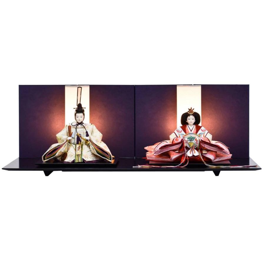 雛人形 三五 親王飾り 白金本仕立 : 人形の館石倉 - 通販 - Yahoo