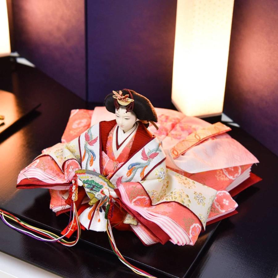 雛人形 三五 親王飾り 白金本仕立 : 人形の館石倉 - 通販 - Yahoo