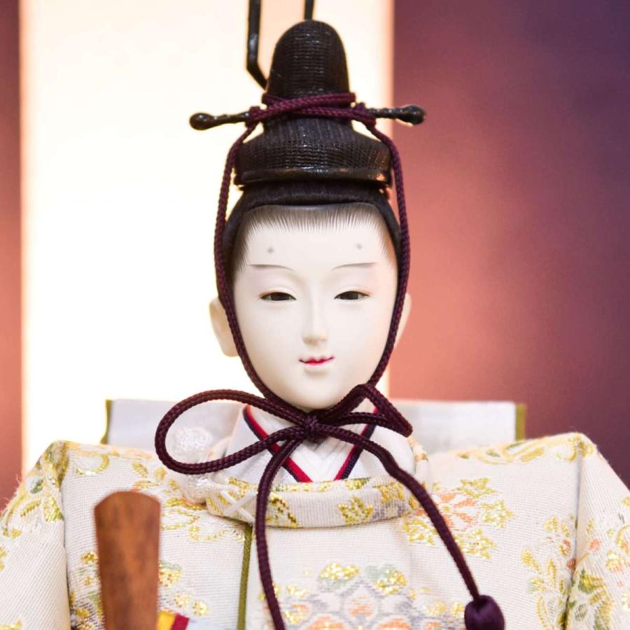 雛人形 三五 親王飾り 白金本仕立 : 人形の館石倉 - 通販 - Yahoo