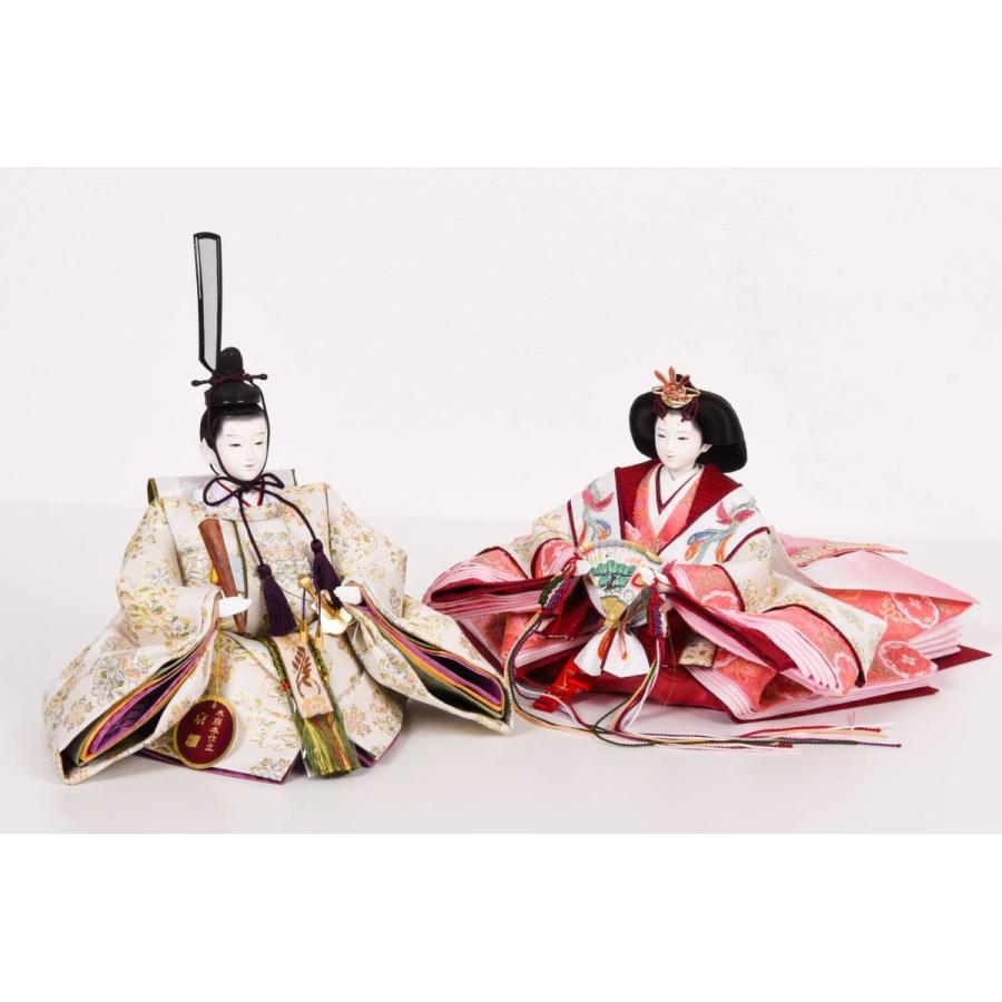 雛人形 三五 親王飾り 白金本仕立 : 人形の館石倉 - 通販 - Yahoo