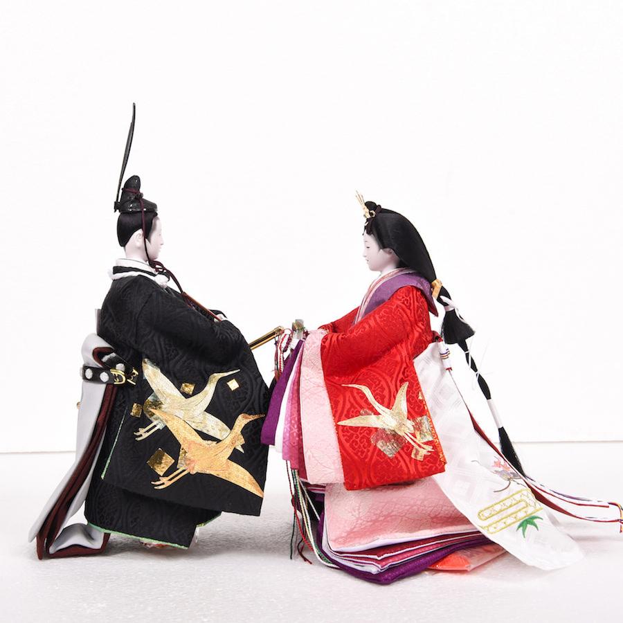雛人形 立ち雛 恵林雛 本金蒔絵屏風 : 人形の館石倉 - 通販 - Yahoo