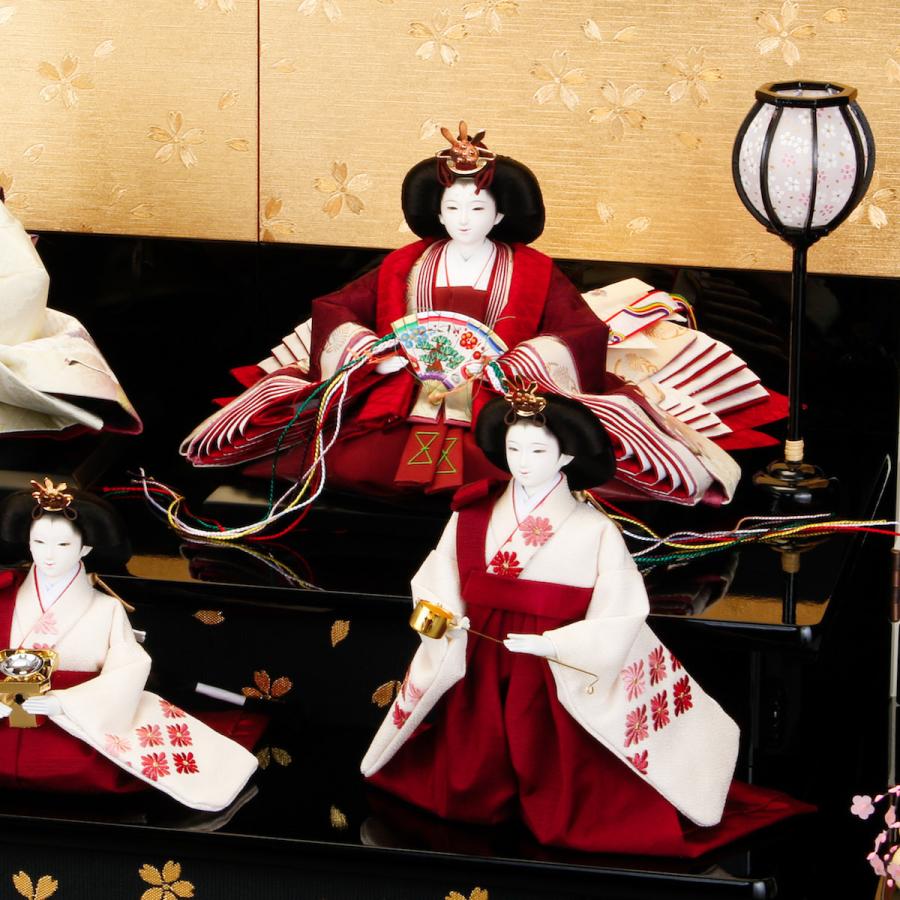 雛人形 小三五 五人飾り 熊倉基安 : 人形の館石倉 - 通販 - Yahoo