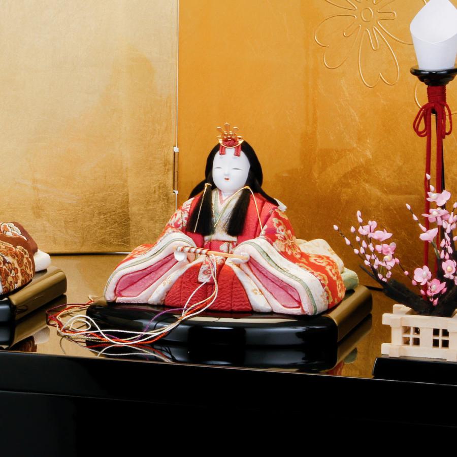 おひなさま コンパクト おしゃれ 収納台 木目込人形 一秀 桃山雛正倉院