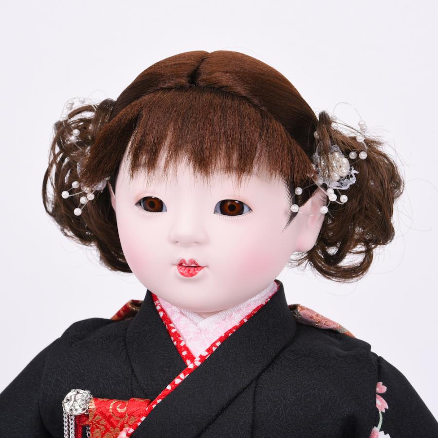 市松人形 黒友禅 愛ちゃん 公司 聖祥 : 人形の館石倉 - 通販 - Yahoo