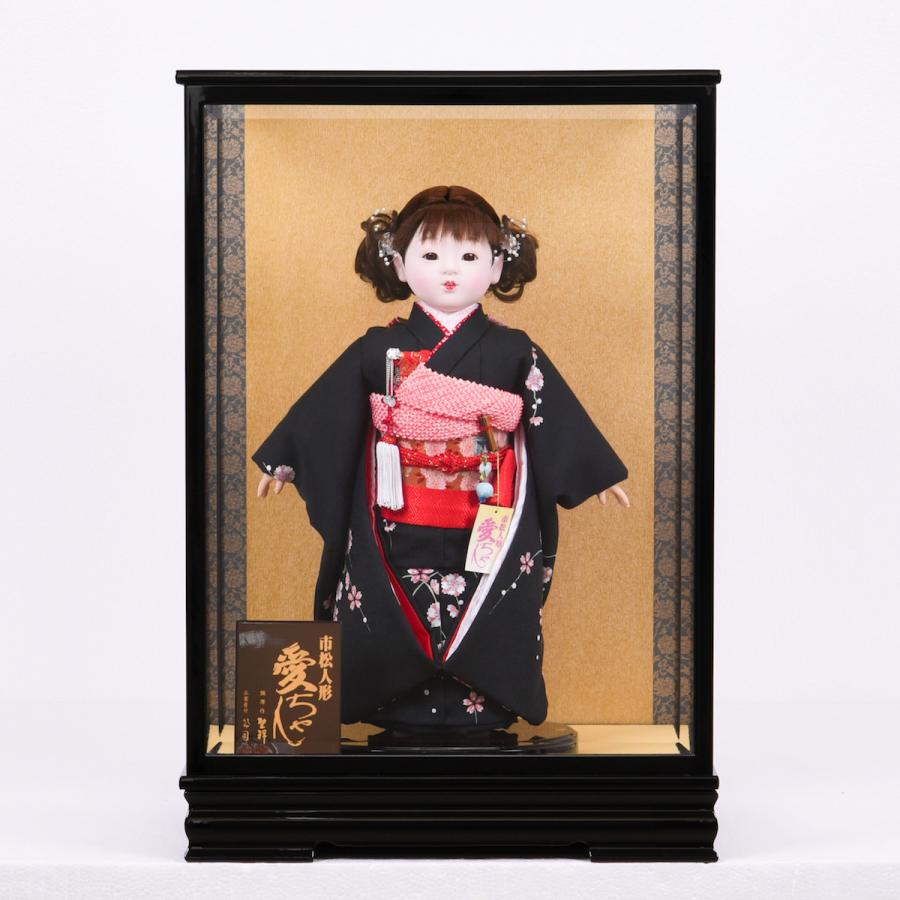 市松人形 黒友禅 愛ちゃん 公司 聖祥 : 人形の館石倉 - 通販 - Yahoo