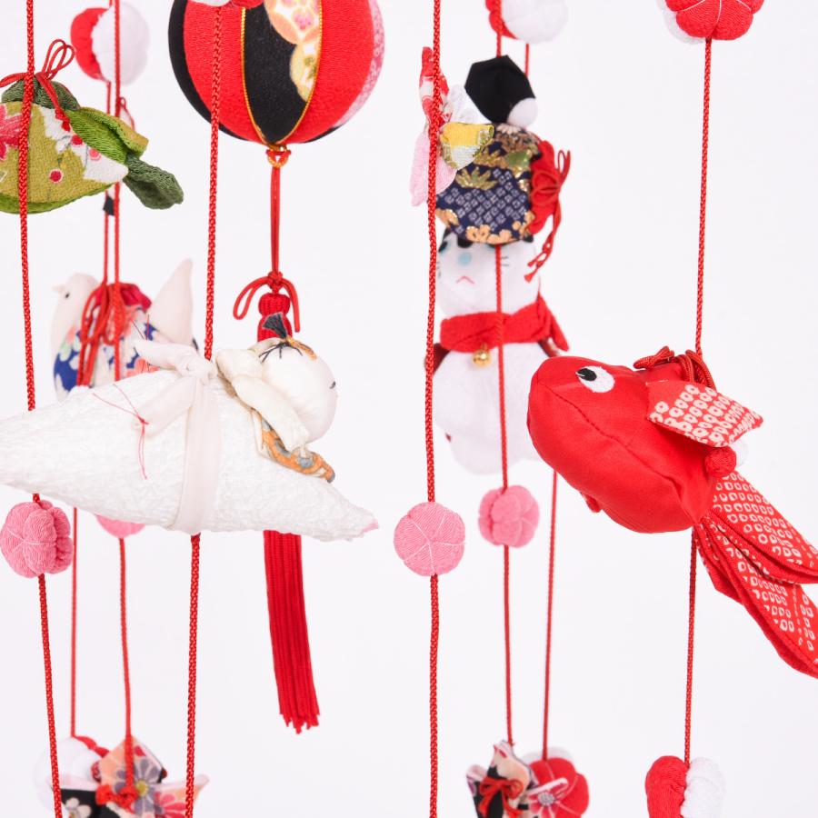 吊るし雛 木目込手毬 全長110cm以上❕ 吊るし雛 手毬 ロングサイズ