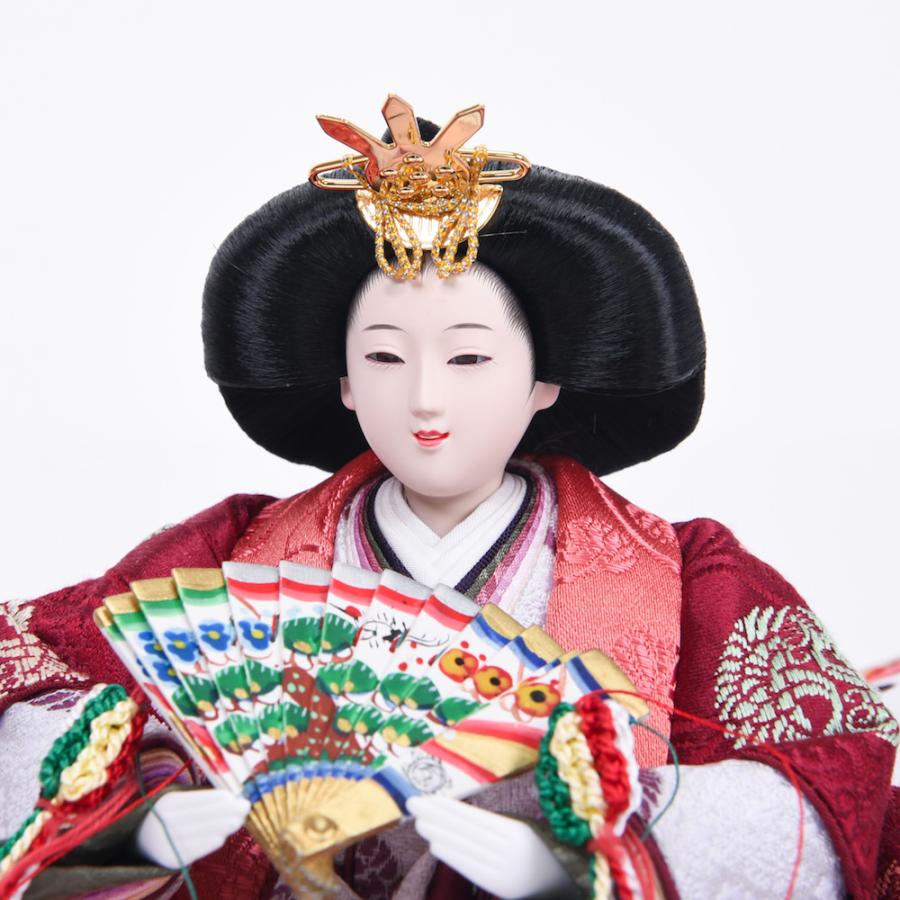 ひな人形 芥子 正絹 黄櫨染袍_13