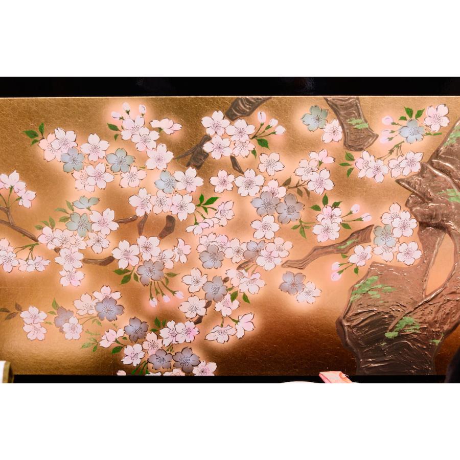 ひな人形 芥子 正絹 黄櫨染袍_8