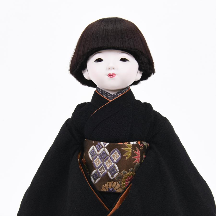 市松人形 単品 工房 久楽 朋 刺繍 男の子 : 人形の館石倉 - 通販 市松人形 単品 工房 久楽 朋 刺繍 男の子 : 人形の館石倉 - 通販