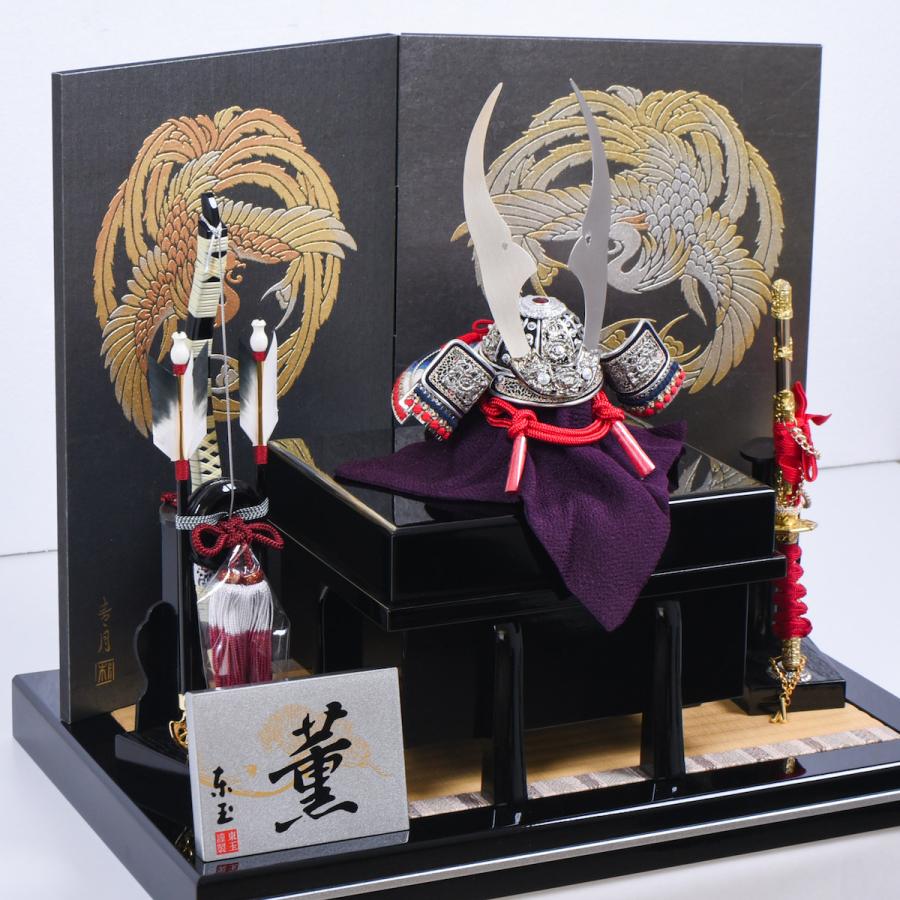 五月人形 兜飾り 薫 白糸沢鷹威 東玉監修 : 人形の館石倉 - 通販