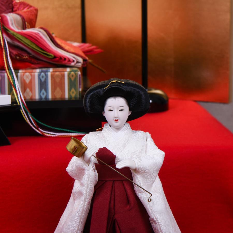 雛人形 三五親王 十五人飾り 五段飾り 清水久遊 : 人形の館石倉 - 通販