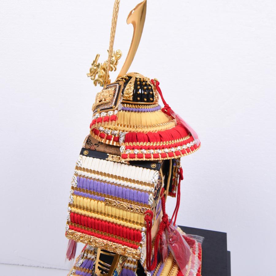 五月人形 鎧飾り 色々威大鎧 和紙屏風 旭翠作 : 人形の館石倉 - 通販