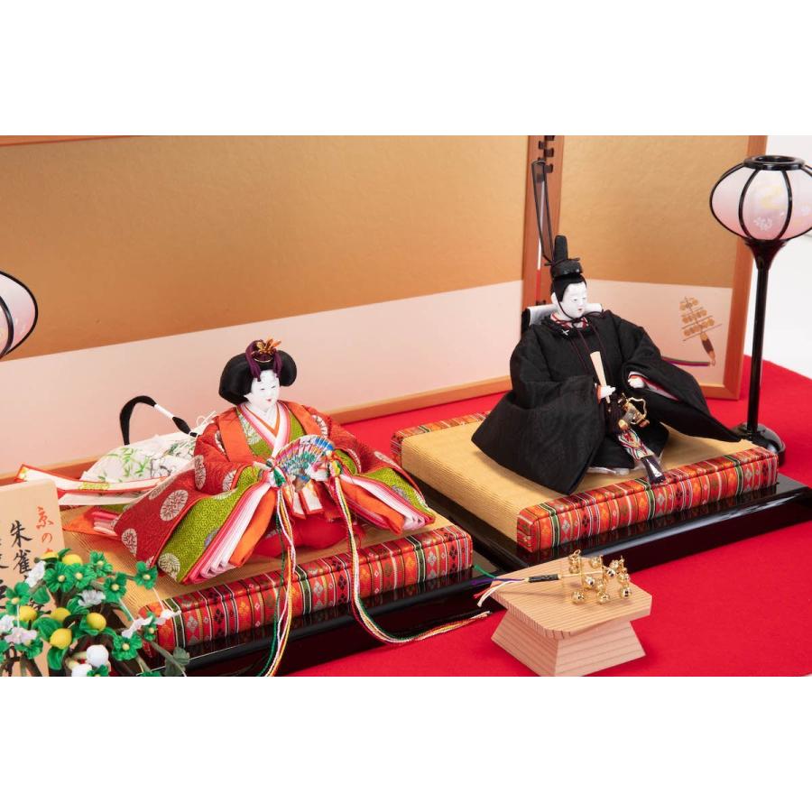 大橋弌峰 朱雀大路大極殿束帯雛 京十一番 親王飾り : 人形の館石倉