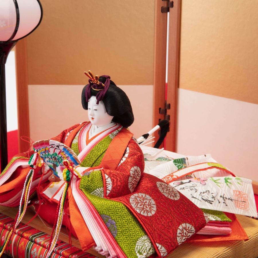 大橋弌峰 朱雀大路大極殿束帯雛 京十一番 親王飾り : 人形の館石倉