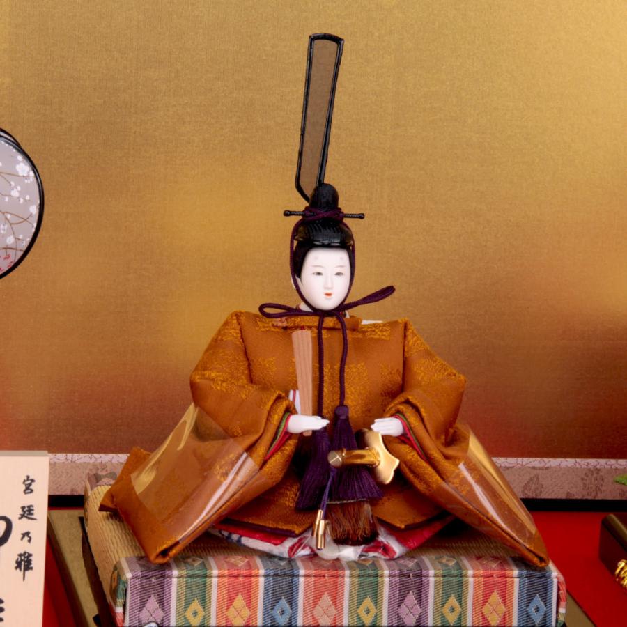雛人形 京十二 黄櫨染 小出松寿 市川伯英_4