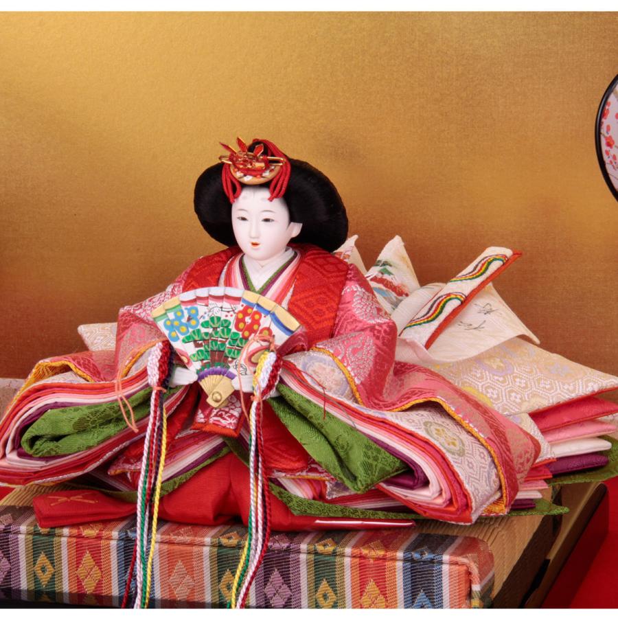 雛人形 京十二 黄櫨染 小出松寿 市川伯英_5