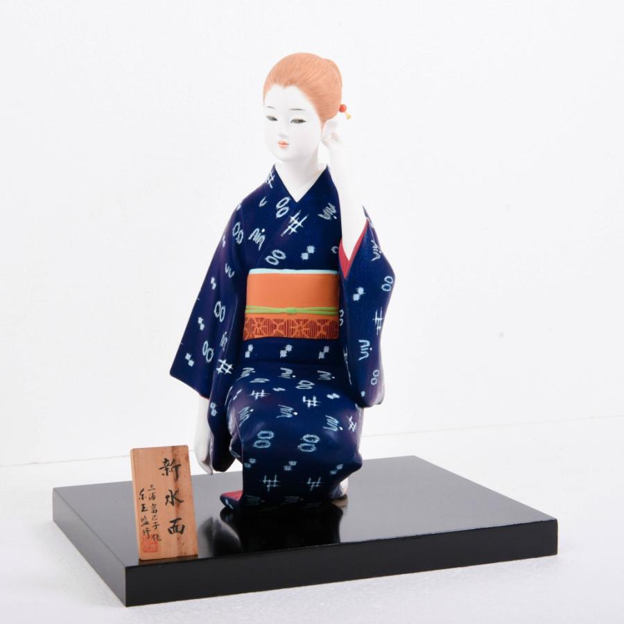 博多人形 新水面 三浦富己子作 アウトレット【送料無料】【展示特価品