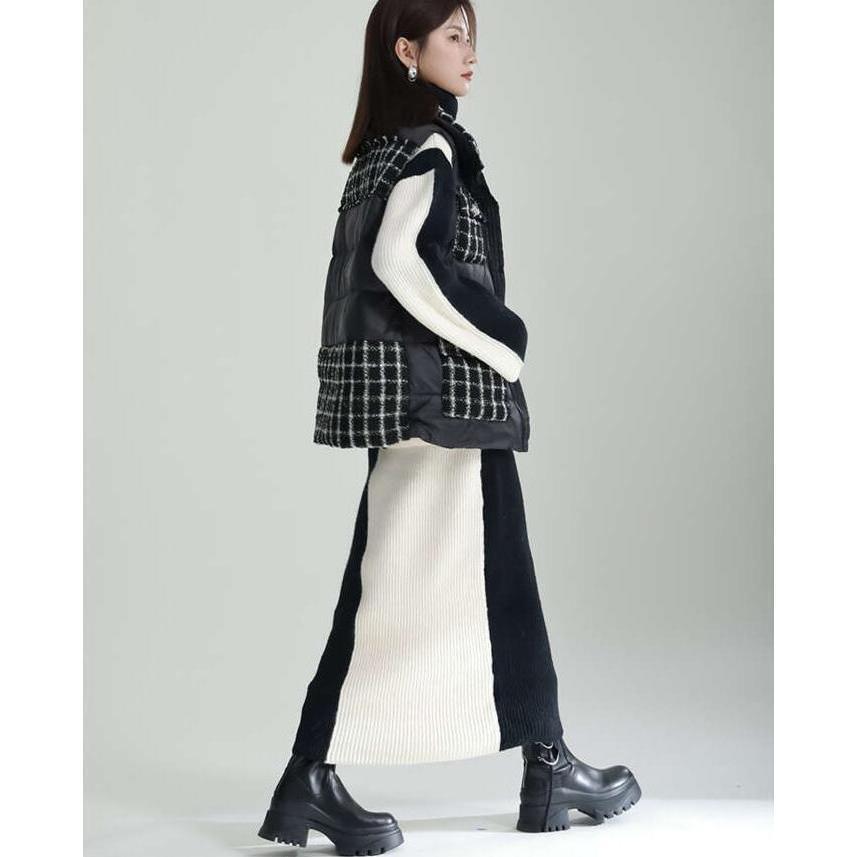 【希少品】 セットアップ レディース 秋冬 ニット ニットセーター ハイネック スカート ロングスカート きれいめ 通勤 長袖 ゆったり リブニット 厚手 タートルネック 【G1987245593】(10133円)