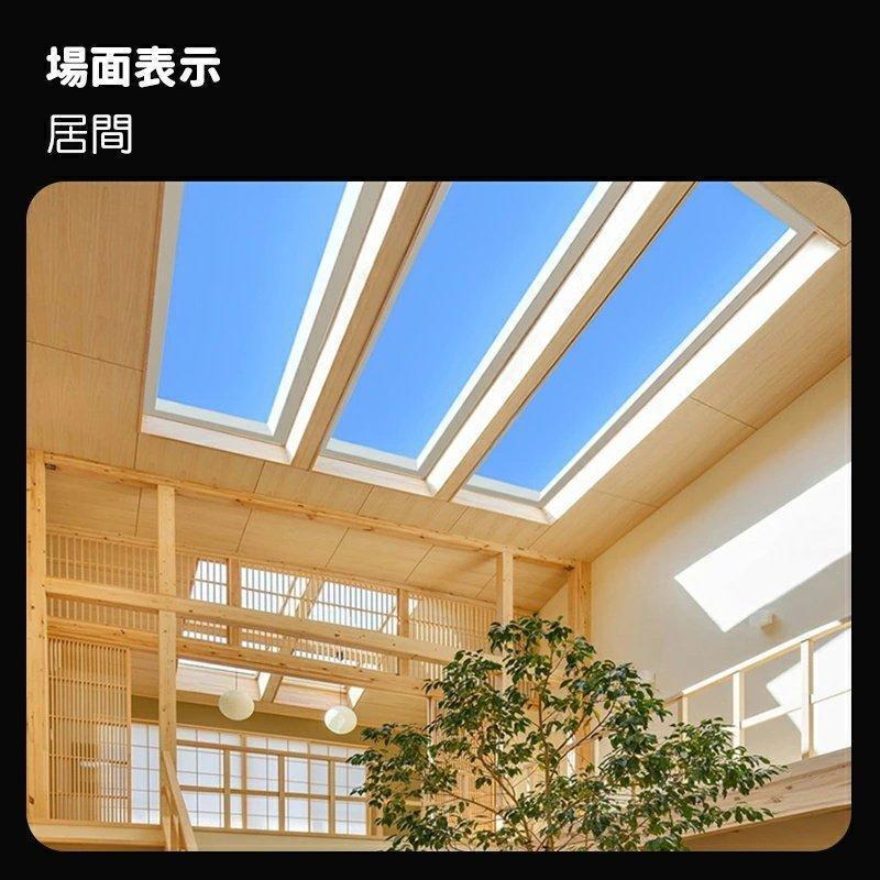 ブランド シーリングライト シンプル モダン スカイライト 青空照明 天窓ライト 落書き スマートサン スカイライト バスルーム 通路 リビングルーム 天井照明器具 【1340359213】(47394円)