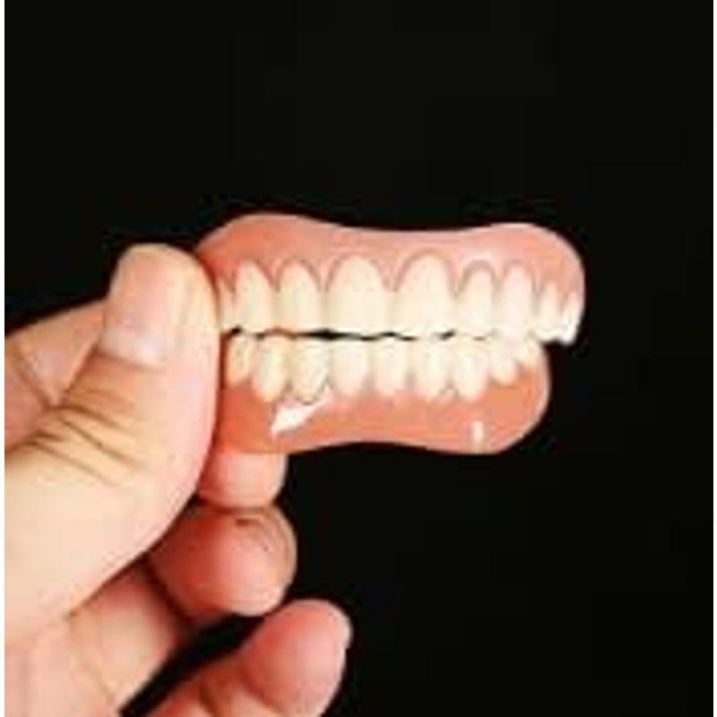 上/下の偽歯シリコーン完璧な笑いベニヤ義人の歯の歯を貼り付けた歯の歯の歯付けブレースを白くする｜hinacksgogo｜02