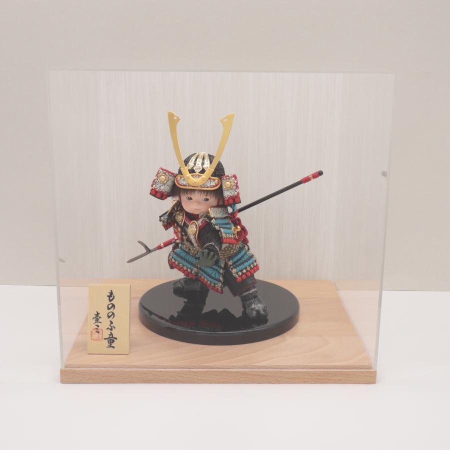 【もののふ童】参上 浅葱 壹三作 コンパクト おしゃれ かわいい かっこいい 人気 端午の節句 : sanjou-asagi : 人形司雛ふじ ...