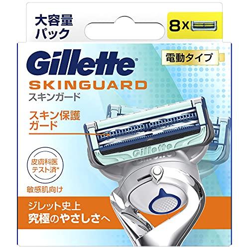 Gillette スキンガード 電動タイプ 替刃8コ入 : hinaharu - 通販