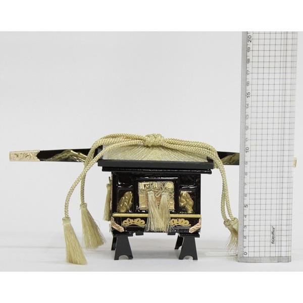 雛道具 アウトレット品 御重箱・御駕籠・御所車 幅82cm 18ya1174 中