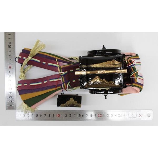 雛道具 アウトレット品 御重箱・御駕籠・御所車 幅82cm 18ya1174 中