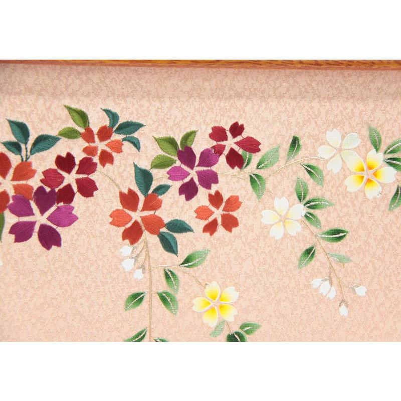 アウトレット品 雛人形屏風単品 10号三月屏風 欅塗刺繍金彩 アウトレット品 雛人形屏風単品 10号三月屏風 欅塗刺繍金彩