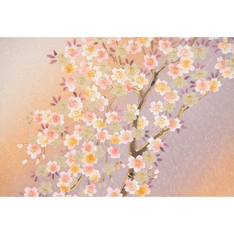 アウトレット品 雛人形屏風単品 三月三曲屏風 15号屏風C 21ya1807