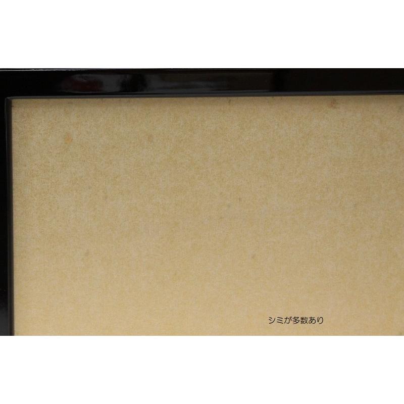43cm 黒塗り枠三曲屏風  金屏風　雛人形 アウトレット品 雛人形屏風単品 三月三曲屏風 12号黒塗屏風貯金花束