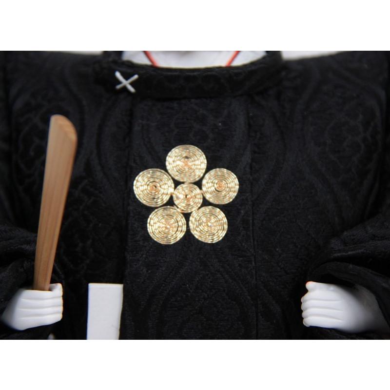 天神様人形 ケース入り 望月麗光 京九番 菅原道真公 (21hoka1008) 金駒