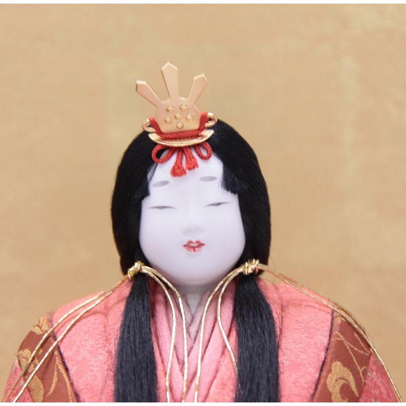 アウトレット品 雛人形ケース飾り No.475 黒塗り ガラス前開き 雪洞