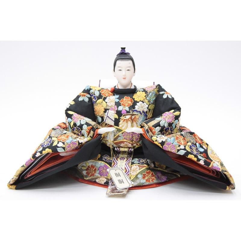 アウトレット品 雛人形親王単体 人形のみ 京七番親王 SZ7P-37 金駒