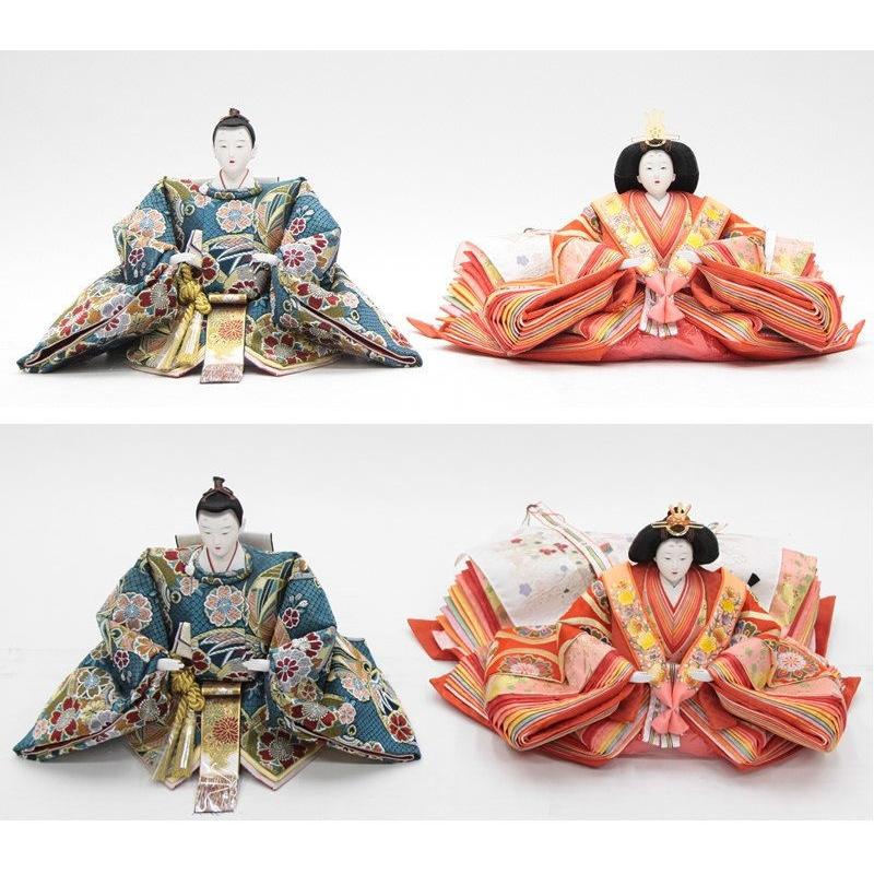 アウトレット品 雛人形親王単体 人形のみ 八番親王 No.8-04B 金襴衣裳