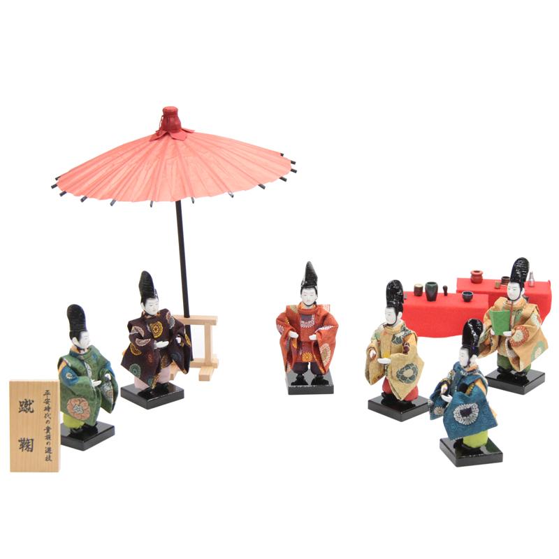 アウトレット品 雛人形立仕丁六人 人形セット 六彩色柳 小 蹴鞠用野立 Td 1 傘 野点セット 22a Ya 1566a 22a Ya 1566a ひな人形のあすか 通販 Yahoo ショッピング
