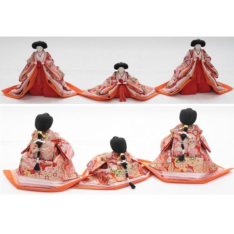 雛人形『三人官女』日本人形 美品 高さ約26cm S1262【雛人形】三