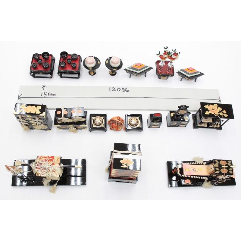 雛人形 お雛道具揃 40号6品セット-